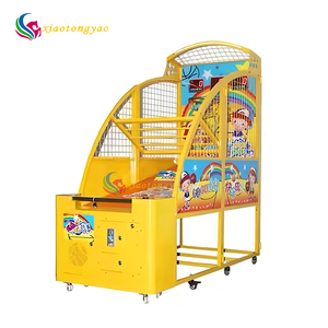 Máquina de Baloncesto Metálica de Alta Calidad para Niños, Operada con Monedas, con Sistema Electrónico, Directo de Fábrica - Product Image 3