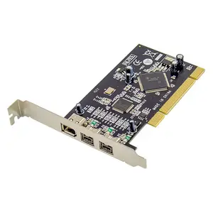 الكمبيوتر المضيف PCI إلى 1394 التوسع بطاقة عالية السرعة PCI إلى 3 منافذ 1394 فيديو بطاقة التقاط الصوت والفيديو