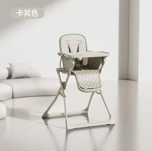 <span class=keywords><strong>Silla</strong></span> Alta Multifuncional Moderna de Plástico para Bebés, Asiento Elevador para Alimentación, Seguridad en la Cocina y Comedor - Product Image 4