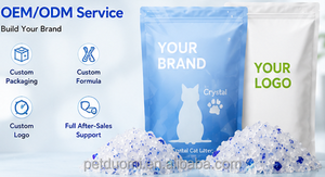 OEM ODM ทรายแมวคริสตัล ดูดกลิ่น ซิลิกาเจล น้ำหนัก 1.6 กก. ผู้ผลิตขายส่ง - Product Image 2