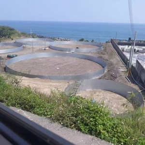 Aquicultura Equipamento Personalizado Retangular Quadrado PVC Tarpaulin <span class=keywords><strong>Fish</strong></span> Farming Tanque Folha Galvanizado Agricultura Pond 1000L-500000L - Product Image 3