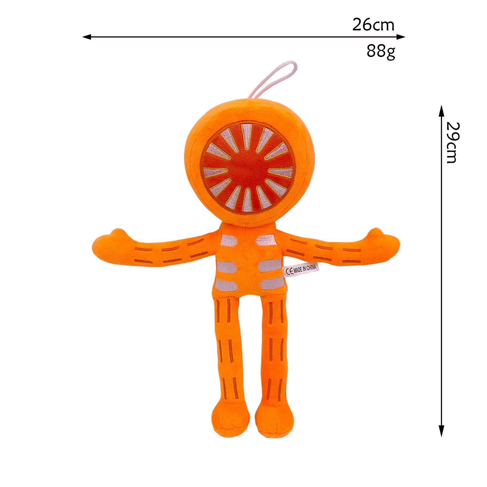 Big mouth orange monster