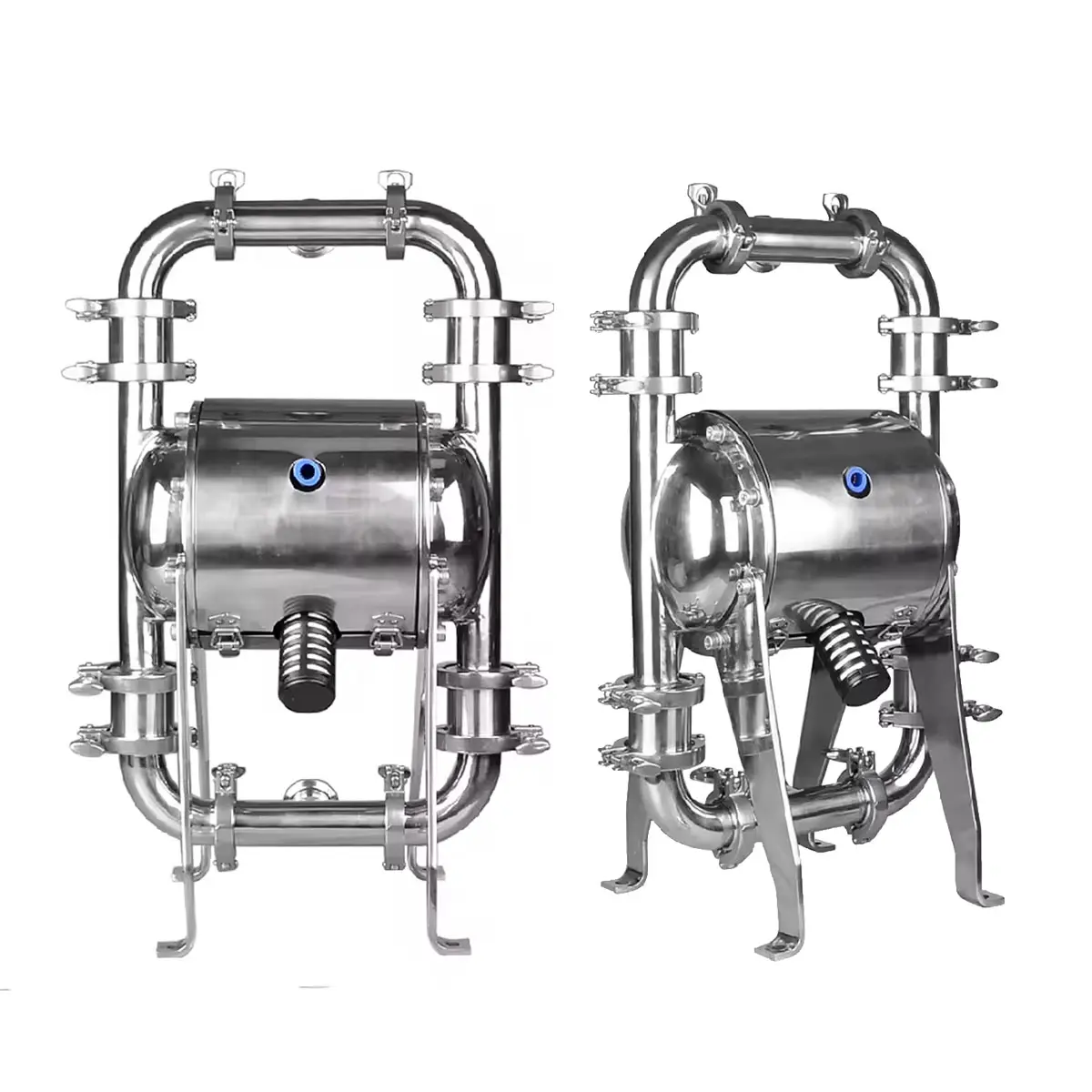 Su gıda atıksu arıtma sıvı pompaları için QBW3-25P paslanmaz çelik diyafram pompası küçük emme pompası
