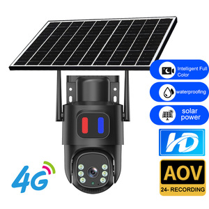 Bán Buôn Dome Máy Ảnh Không Dây Wifi Màn Hình Ngoài Trời 4G Điều Khiển Từ Xa Đầy Đủ Màu Sắc Tầm Nhìn Ban Đêm HD Năng Lượng Mặt Trời Powered Máy Ảnh - Product Image 1