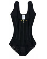 Corset gainant sous-poitrine à baleines en acier, effet push-up fessier en forme de cœur, body sculptant avec contrôle ferme du ventre