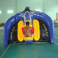 Bateau Gonflable Poisson Volant de Haute Qualité pour Jeux Aquatiques, Bateau Banane Gonflable pour Amusements Estivaux, Fabrication OEM
