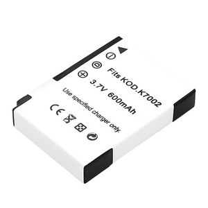 แบตเตอรี่ KLIC-7002 600mAh K7002 สำหรับกล้อง Kodak EasyShare V630 V530 ได้รับการรับรองมาตรฐาน CE RoHS ขายส่งจำนวนมาก รับประกัน 12 เดือน - Product Image 3