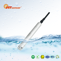 Transmetteur de niveau submersible à petit diamètre PCM268 19 mm 4-20 mA Capteur de niveau d'eau pour solution de forage profond OEM