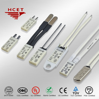 Contrôleur de thermostat à micro-interrupteur de température HCET-A pour batterie rechargeable de voiture électrique en plastique