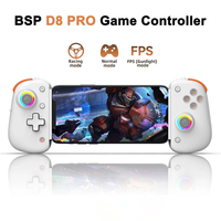 Accesorios de Juego, Control de Juego Inalámbrico BSP D8 Pro, Joystick para Ps4/Ps3/Switch/Android/iOS, Control para Juegos Móviles