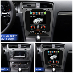 HFMidia Lecteur multimédia vidéo pour tableau de bord DSP 9,7 pouces avec CarPlay sans fil Android Auto pour Golf 7 2014-2018 - Product Image 5