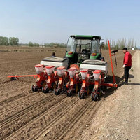 Semoir pneumatique robuste pour tracteurs, machine de semis de précision pour maïs et soja