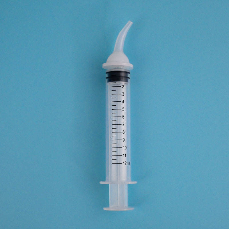 12มิลลิลิตรข้อศอกหัวนมโปร่งใส