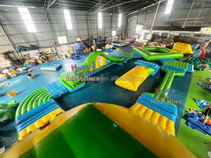 Parc aquatique gonflable commercial de haute qualité tube de parc aquatique flottant gonflable de récif d'eau de mer - Product Image 5