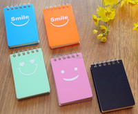 Carnet de poche A7 personnalisable, reliure spirale, 60 feuilles, journal de voyage esthétique, couverture souple, promotion scolaire