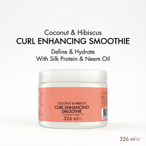 Crème coiffante pour cheveux bouclés à base d'huile de noix de coco à base de plantes, protection contre la chaleur, hydratation, réparation des cheveux - Product Image 3