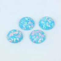 Opale synthétique OP01-92 noir laboratoire cultivé Bello Opal Cabochon perles en vrac en 92 couleurs pour la conception de bijoux