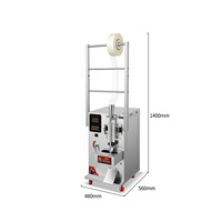 Machine d'emballage électrique compacte 48x56cm à trois soudures latérales pour liquides, 5 199g, pour l'emballage de sauce soja, de jus et de lait