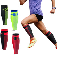 1 paire de chaussettes respirantes, pour le fitness, basket-ball, football, protection des mollets, antichoc, avec tampon en nid d'abeille