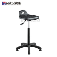 Tabouret ESD industriel en cuir pu, chaise antistatique de laboratoire, idéale pour les écoles, les entreprises et les laboratoires