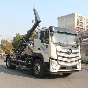 Camion à benne basculante FOTON 4X2 à 6 roues, petit camion à benne basculante avec remorque amovible, camion à ordures - Product Image 1