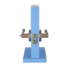 Satin Nickel nội thất sóng cửa đòn bẩy khóa doorlock cửa trước xử lý Home Door Handle khóa - Product Image 2