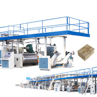 Ligne de production automatique de carton ondulé pour carton à 2/3/5 couches