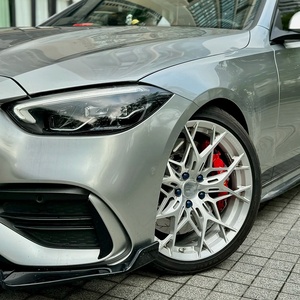 Rines BKU Forjados para Mercedes W222 CLS CLA CLE C200 C43 C63 GT50 GT55 5x112 18 19 20 21 22 Pulgadas Santi Negro Monobloque - Product Image 1