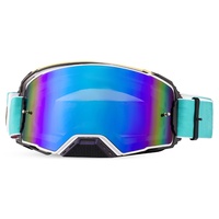 Gafas Protectoras Deportivas para Exteriores con Marco de TPU y Lentes de PC para Resistencia al Viento, Protección UV, Gafas Unisex para Motociclistas