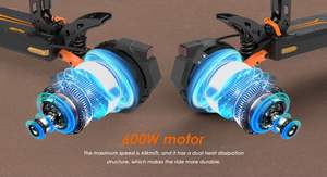 Entrepôt européen, livraison directe, Kukirin G2 PRO 48v 15.6Ah, <span class=keywords><strong>scooter</strong></span> électrique pliable sans balais avec siège pour adultes, 45 km/h - Product Image 4