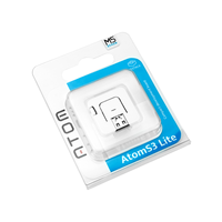 Kit de développement IoT M5Stack Official AtomS3-Lite Tiny ESP32-S3 - Version améliorée avec antenne WiFi 3D