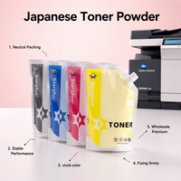 Poudre de toner japonaise compatible Starplus 5506A pour cartouche de toner d'imprimante Toshiba 6506AC 5516AC 7515AC, sac en vrac