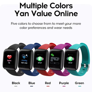 Reloj Inteligente Deportivo <span class=keywords><strong>116</strong></span> <span class=keywords><strong>Plus</strong></span> <span class=keywords><strong>D13</strong></span> Resistente al Agua IP68, el Mejor Reloj Conectado de Marca, Relojes Inteligentes Digitales con Medición de Presión Arterial - Product Image 6