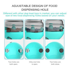 Juguetes Interactivos para Perros, Dispensadores de Comida, Antiaburrimiento, Rompecabezas, Alimentación Lenta, Ecológicos, Duraderos, de ABS - Product Image 5