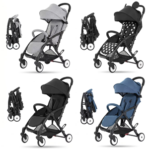 Oferta Especial en <span class=keywords><strong>Coches</strong></span> Para Bebés. Cochecito de Lujo para Bebé de 5.8 kg, Ligero, Plegable y de Viaje - Product Image 3