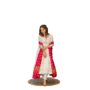 CONJUNTO DE TRAJE TANIYA BLANCO CALIDAD PREMIUM - Product Image 1