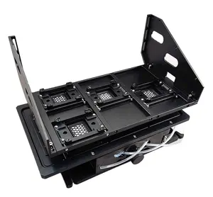 Letop large format 4 head i3200 head shelf plate frame with capping adjust station assembly