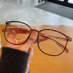 Mm9917 Gafas ovaladas antiluz azul para mujer, montura completa, lentes acrílicas 52 18 145 C4 - Product Image 1