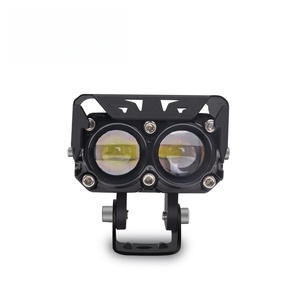 ไฟมอเตอร์ LED 9-30V 2smd พร้อมกรอบกันน้ำ IP68 ความสว่าง 4000lm ไฟสปอร์ตไลท์ LED สองสีแบบ Angel Eye OWL สำหรับรถยนต์ทุกประเภท - Product Image 2