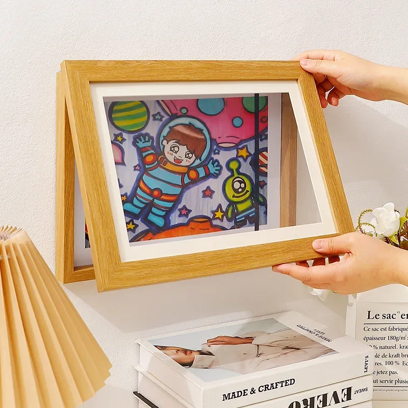 Wood color frame
