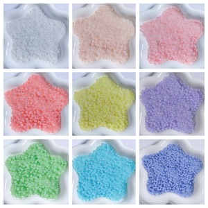 Cuentas de Vidrio de Arroz Crema de 2-4mm Sueltas para Manualidades DIY, Material para Pulseras, Punto de Cruz y Accesorios de Joyería - Product Image 3