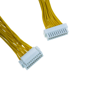 Kabel OEM ODM JST ZPDR-20V-S 1.5mm Dua Baris 20Pin 24AWG Konduktor Tembaga Berlapis Timah Panjang Kustom Kabel Sinyal Daya - Product Image 2