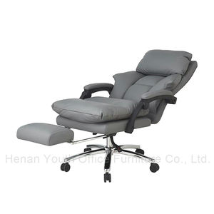 Canton Fair 2025 PU Leather Director <b>Chair</b> CEO Revolving Luxury Big boss Furniture Executive Office <b>Chair</b> and <b>Desk</b> Set - Product Image 2
