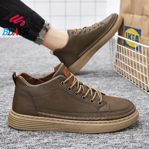 Men's Casual Sneakers Lightweight Flat Shoes Soft Breathable Anti-Slip for Urban Walking <b>Gym</b> Comfortable Spring Summer - Product Image 5