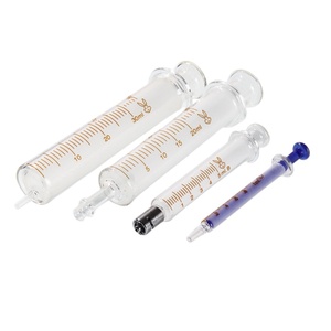 Personalizzabile Luer lucchetto siringa erogatrice 1ml 2ml 5ml 10ml 20ml 50ml 100ml siringa di vetro Luer Lock siringa dispensatrice per laboratorio - Product Image 5