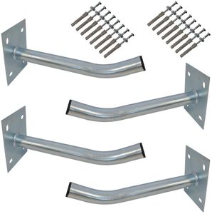 <span class=keywords><strong>Ganci</strong></span> per montaggio a parete resistente, sistema di stoccaggio pneumatici con rivestimento antiscivolo, appendere strumenti pesanti fino a 88 libbre - Product Image 4