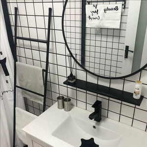 Ubin kotak-kotak 300x600 putih Nordic untuk dapur balkon Toilet desain Modern ubin dinding <span class=keywords><strong>Interior</strong></span> ruang tamu kamar mandi tahan debu - Product Image 6
