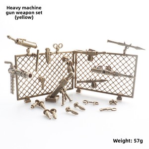 Accesorios de montaje de armas militares PUBG: Lanza Cohetes, Gatling Gun y <span class=keywords><strong>Mortero</strong></span> de plástico resistente, superventas transfronterizo - Product Image 2