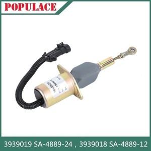 โซลินอยด์สตาร์ทเตอร์มอเตอร์ 3939019 12V 24V อะไหล่เครื่องกำเนิดไฟฟ้าดีเซล สำหรับควบคุมเครื่องยนต์ - Product Image 2