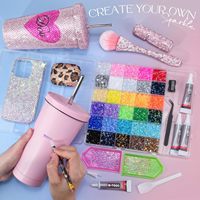 40000 Piezas de Diamantes de Imitación de Resina de 3mm en 30 Colores para Decoración, Gemas Planas para Kits de Arte con Diamantes, Manualidades, Libros, Zapatos y Arte de Uñas
